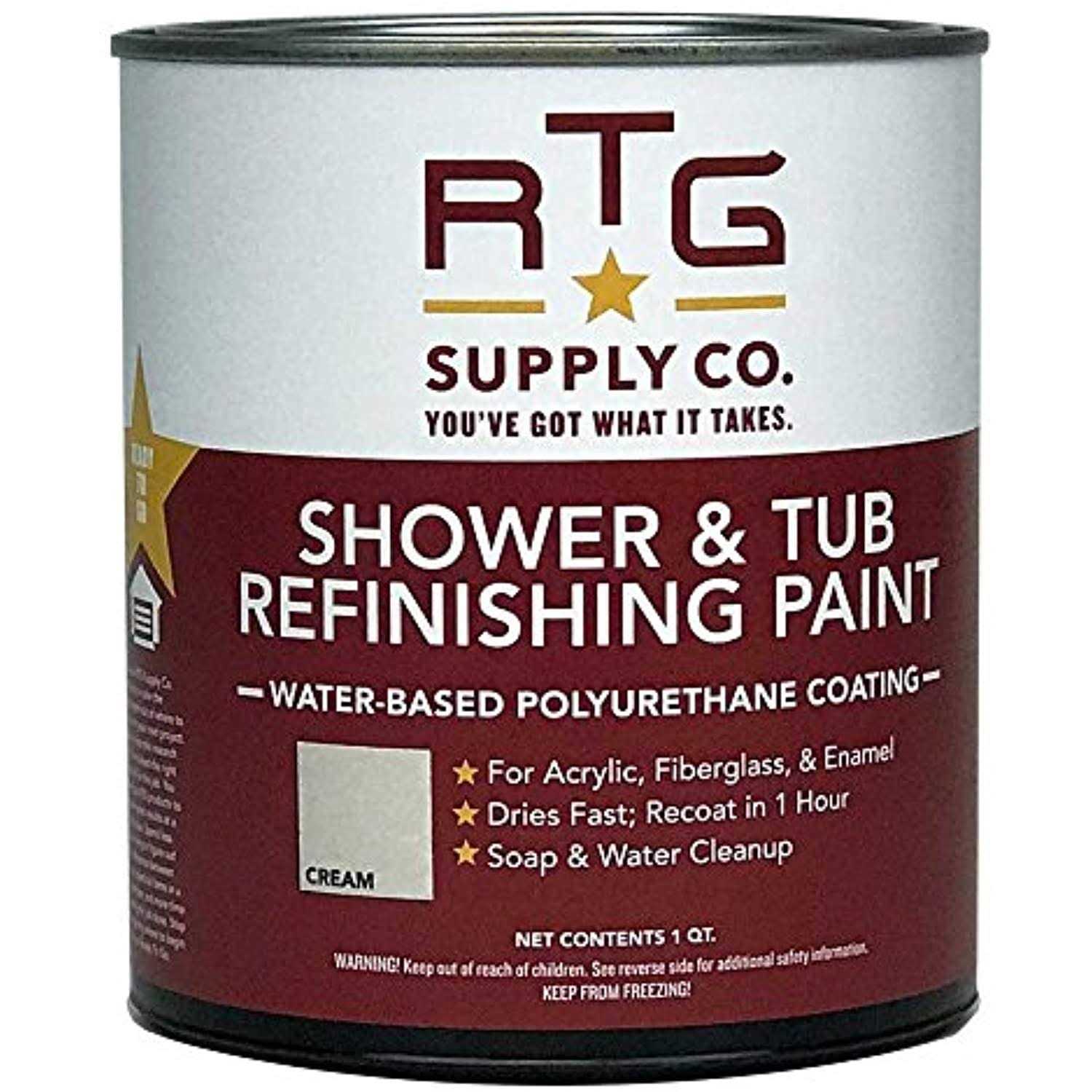 Rtg Shower & Tub Refinishing Paint - Zenithce