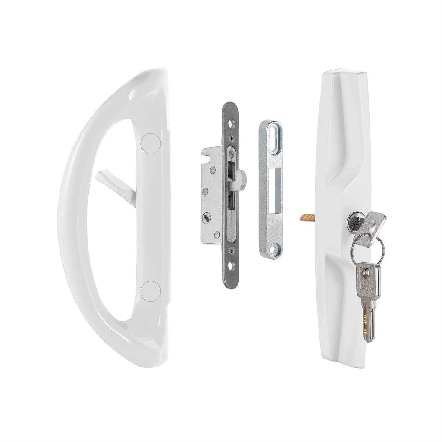NAUBEA 1 Pack Door Knob Hole Cover Plate 2 5/8 diameter round deadbolt Cover Plate - Zenithce