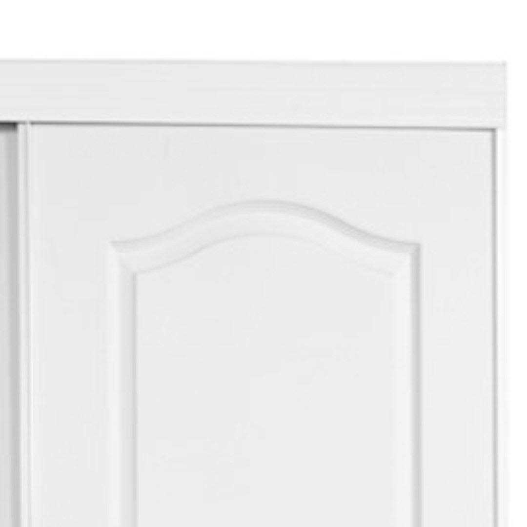 Paneled Manufactured Wood Primed Roman Top Smooth Interior Bi-Fold Door Masonite - Zenithce