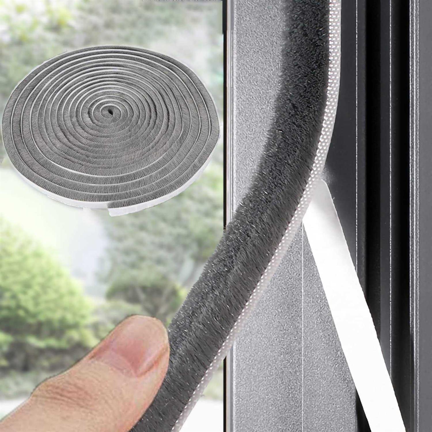 Weather Stripping Door Window Seal Strip 33 Ft Selfadhesive Strong Adhesion - Zenithce