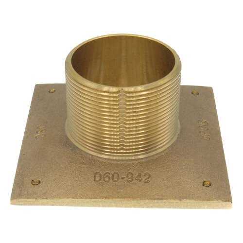 Jones Stephens D60942 4 CP Square Strainer and Spud - Zenithce