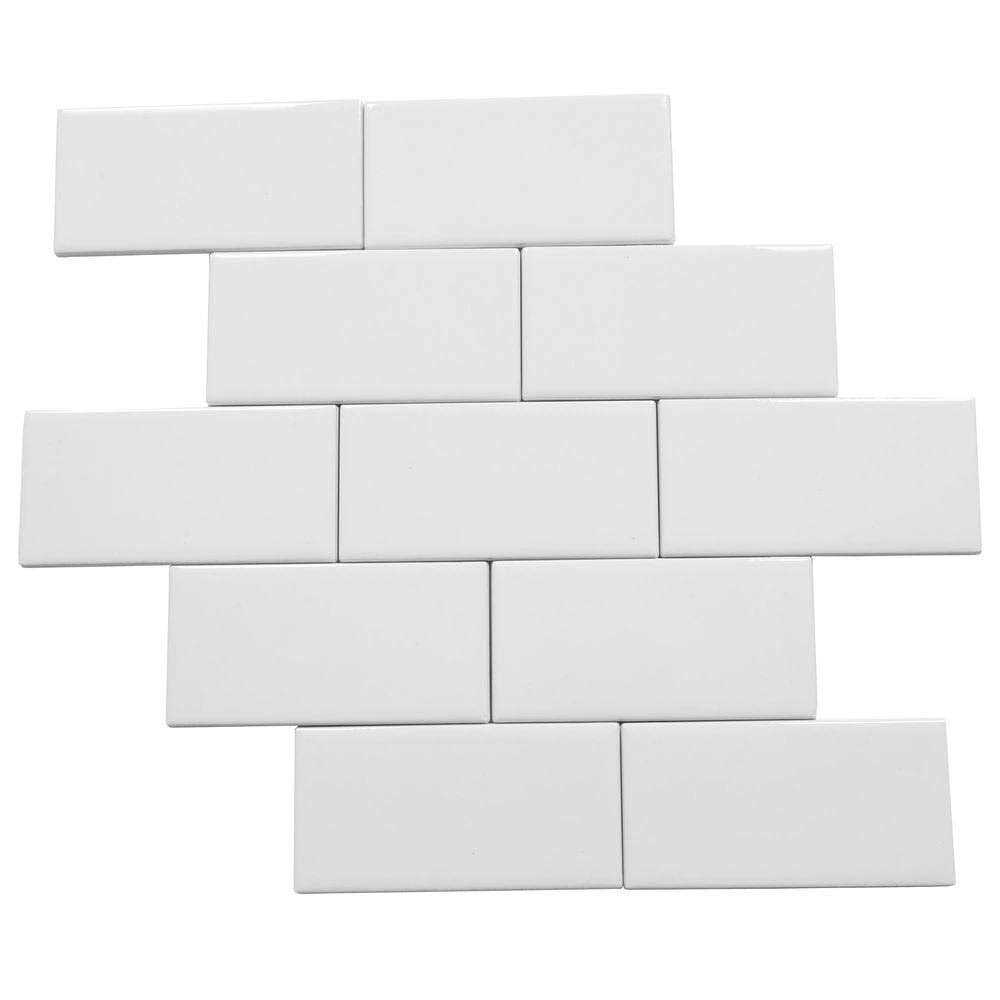 Daltile Rittenhouse Square 3 in. x 6 in. Ceramic Subway Wall Tile - Zenithce