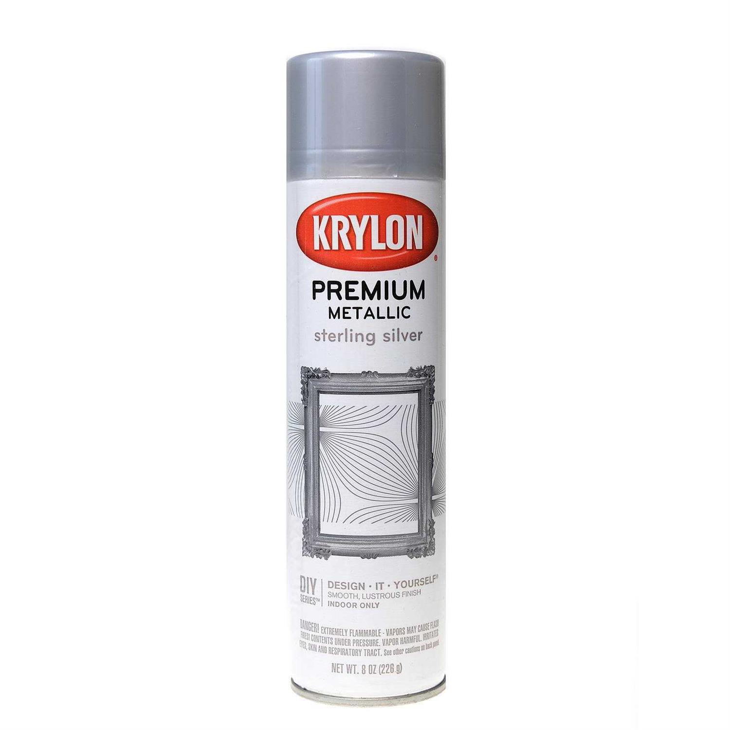 Krylon Premium Metallic Spray Paint - Zenithce