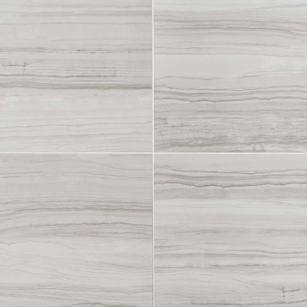 Tilebar Kinetic Satellite White Thassos & Blue Macauba Marble 1×2 Polished Mosaic Tile, Backsplash, Wall and Floor - Zenithce