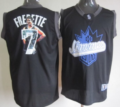 Sacramento Kings #7 Jimmer Fredette Black Notorious Fashion Jersey - Zenithce