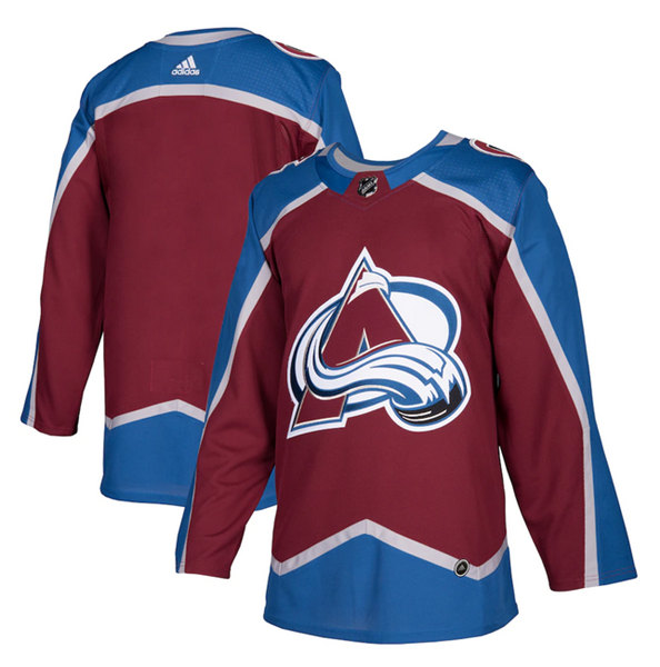 Colorado Avalanche Blank Red Stitched Jersey - Zenithce
