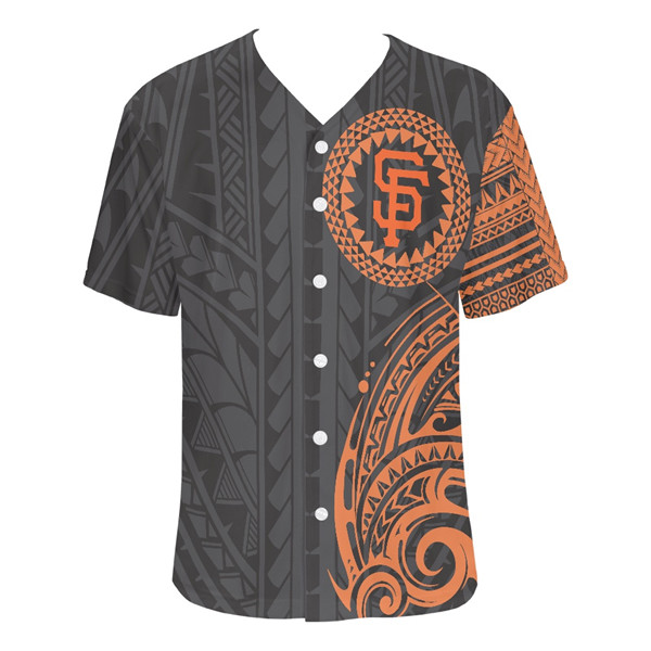 San Francisco Giants Black Baseball Jersey - Zenithce