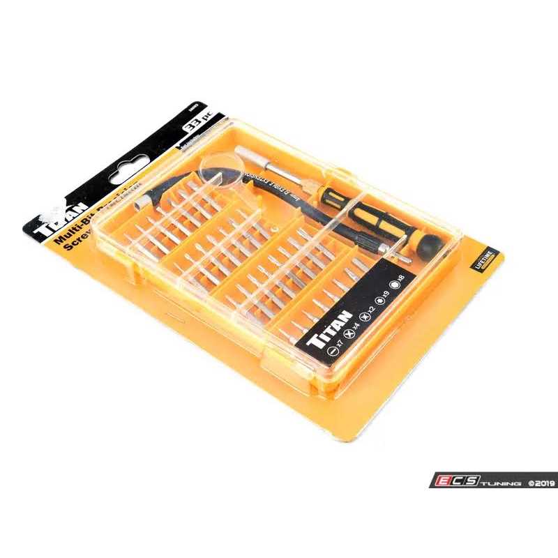 Titan 16068 31-Piece Multi-Bit Screwdriver Set - Zenithce