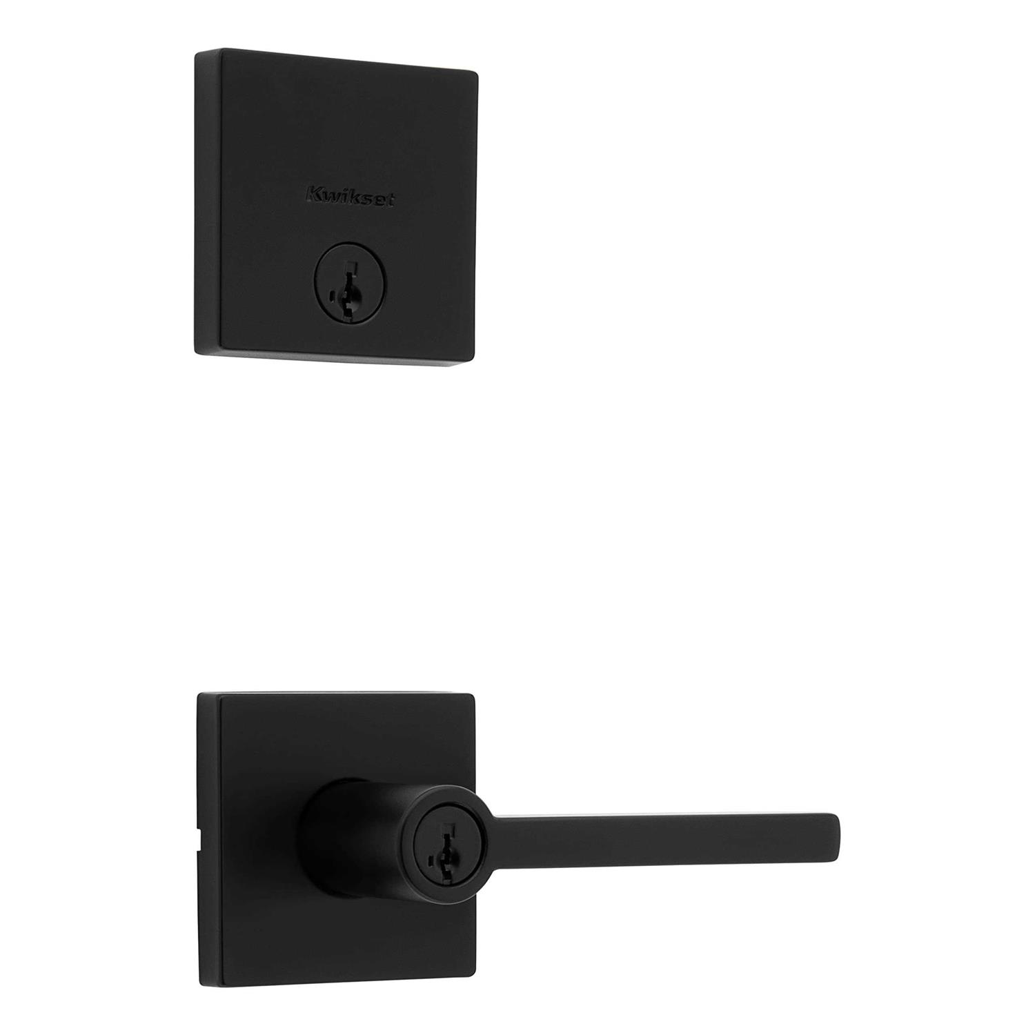 Kwikset Halifax Lever and Single Cylinder Deadbolt - Zenithce