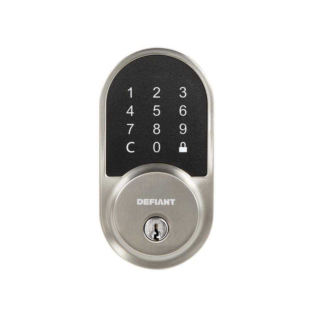 Defiant Naples Satin Nickel Right-Hand Dummy Door Lever LYEX204B-R - Zenithce