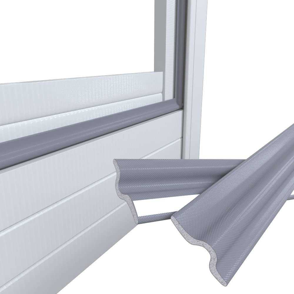 KAYLEINSTER 196Inch Weather Stripping Self-Adhesive Window Draft Stopper Soundproof Gap Window - Zenithce