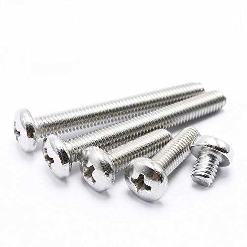 Phillips Pan Head Machine Screws Stainless Steel 18-8 Qty - Zenithce