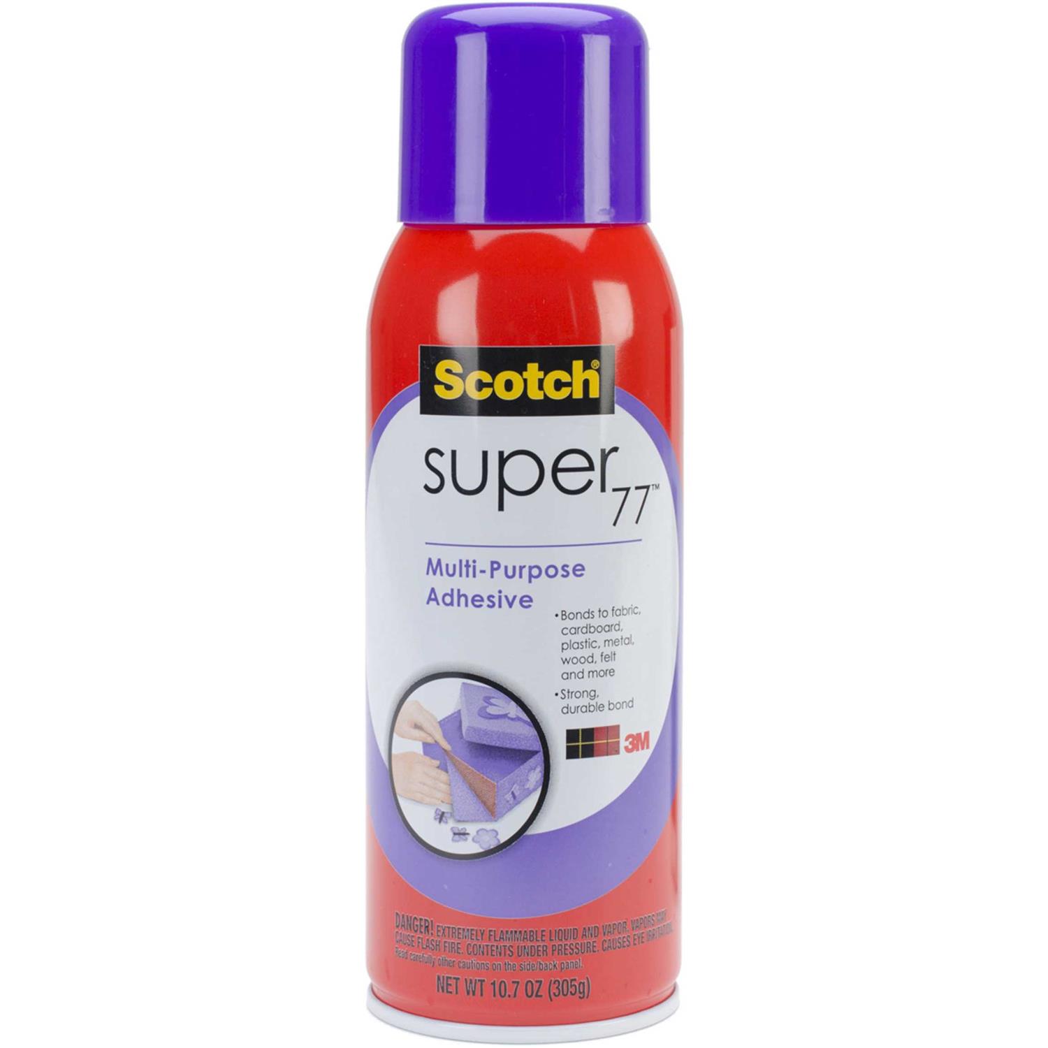 Scotch Super 77 Multipurpose Adhesive Spray - Zenithce