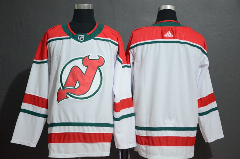 New Jersey Devils White Stitched Jersey - Zenithce