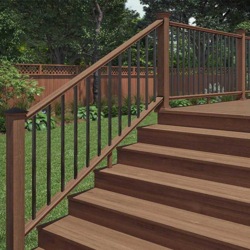 ProWood 6 ft Southern Yellow Pine Stair Rail Kit Balusters - Zenithce