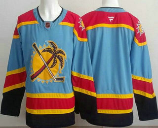 Florida Panthers Blank Blue Authentic Jersey - Zenithce