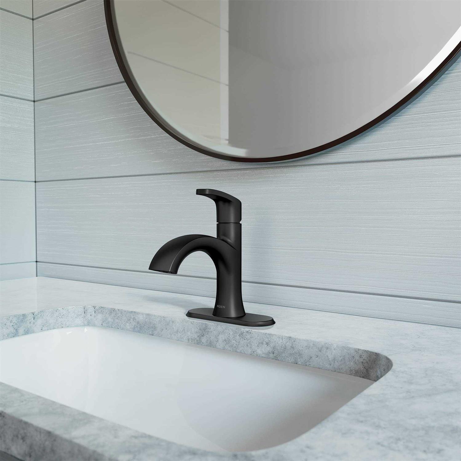 Moen Karis Single Handle Bathroom Faucet - Zenithce