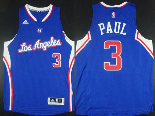Los Angeles Clippers #3 Chris Paul Revolution 30 Swingman 2014 New Blue Jersey - Zenithce