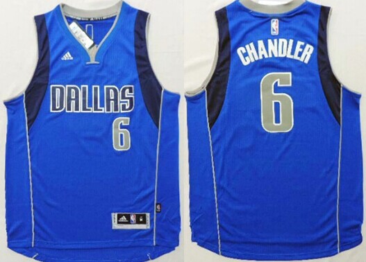 Dallas Mavericks #6 Tyson Chandler Revolution 30 Swingman 2014 New Light Blue Jersey - Zenithce
