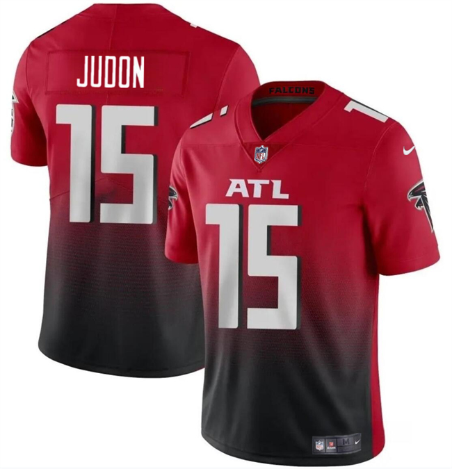 Atlanta Falcons #15 Matthew Judon Red Black Vapor Untouchable Limited Stitched Jersey - Zenithce