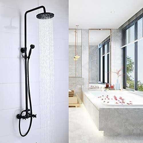 Oil Rubbed Bronze Framed Shower Door Replacement Drip Rail with Vinyl Sweep - Zenithce
