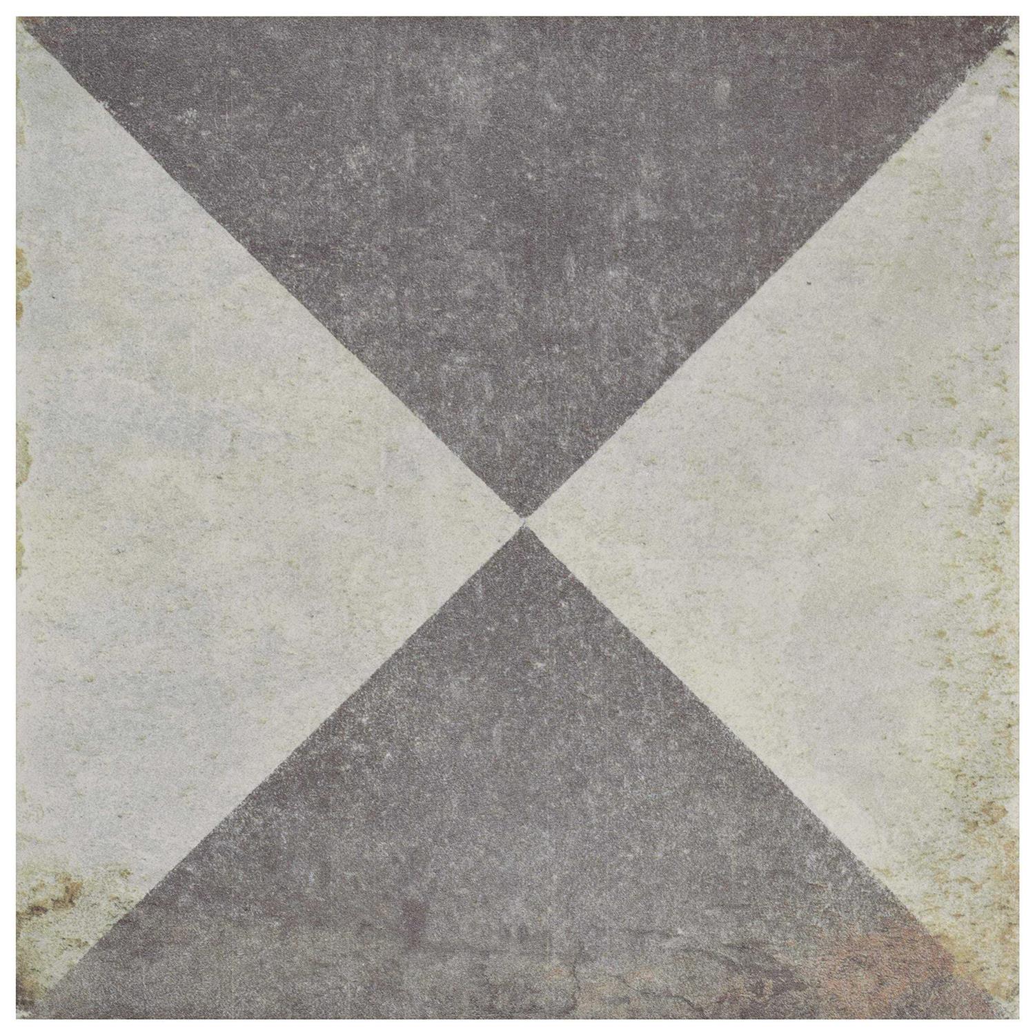 Merola Tile D’Anticatto Decor Florence 8-3/4 in. x 8-3/4 in. Porcelain Floor and Wall Tile - Zenithce