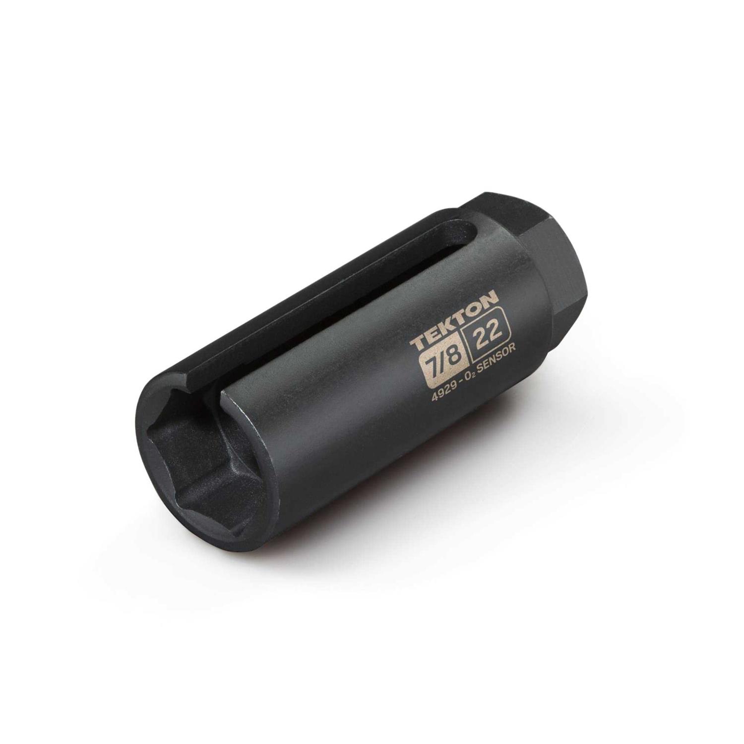 Tekton 3/8 Inch Drive x 7/8 Inch Offset 6-Point Oxygen Sensor Socket 47749 - Zenithce
