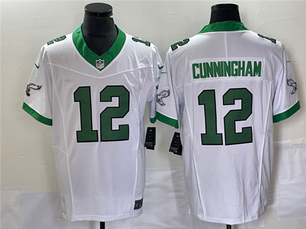 Philadelphia Eagles #12 Randall Cunningham White 2023 F.U.S.E. Vapor Untouchable Stitched Jersey - Zenithce