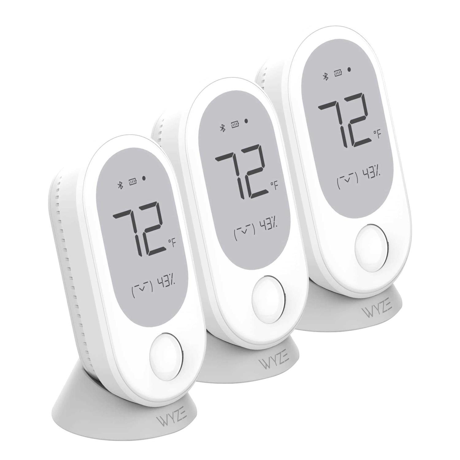 Wyze 3-in-1 Digital Room Sensor for Smart Thermostat - Zenithce