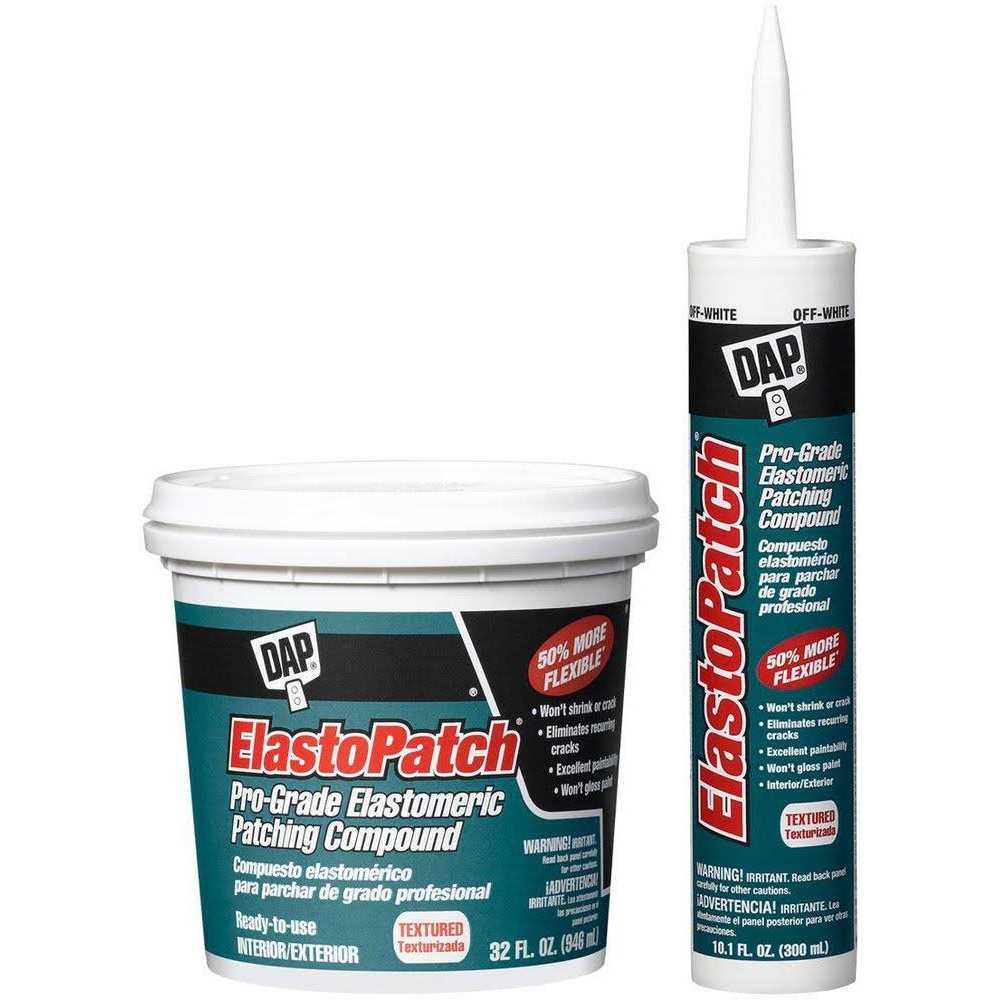 Dap ElastoPatch Elastomeric Patching Compound White - Zenithce