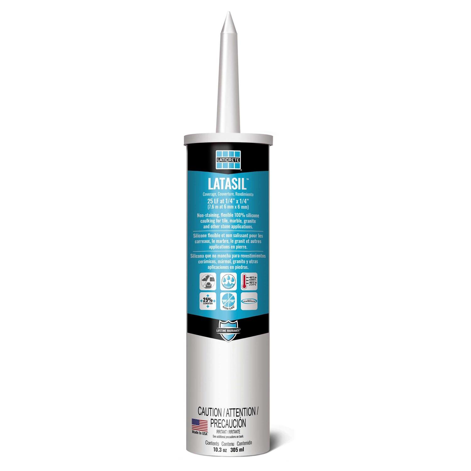 Laticrete Latasil Silicone Sealant - Zenithce