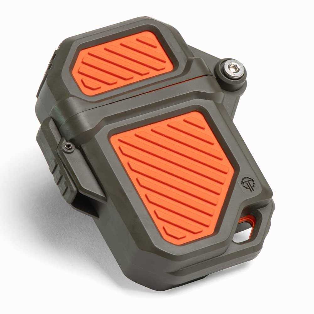 Thyrm PyroVault 2.0 Lighter Armor Compatible with Zippo Inserts, for Protection, Less Evaporation, and Retention - Zenithce