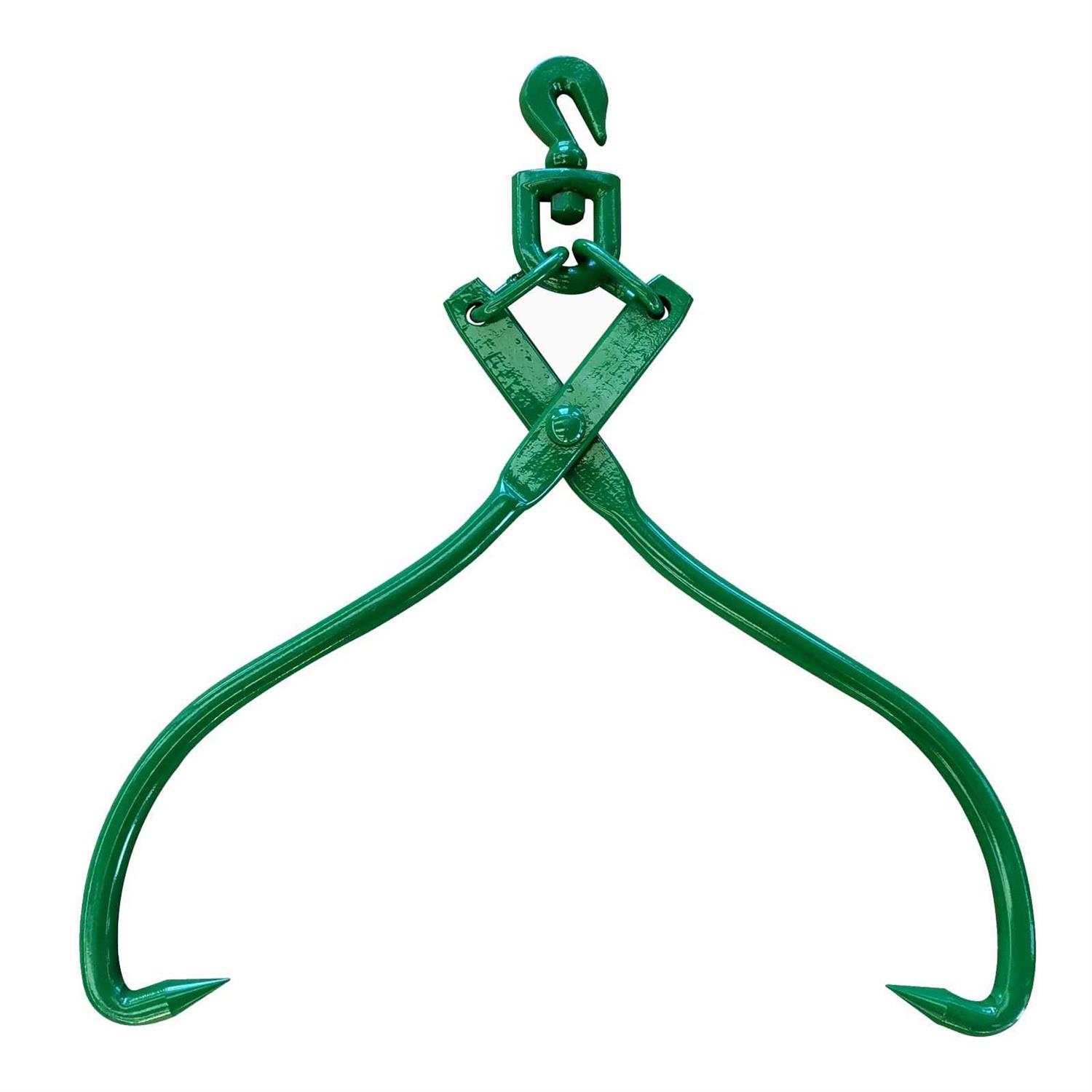 Timber Claw Hook Log Lifting Tongs Heavy Duty Grapple Timber Claw - Zenithce