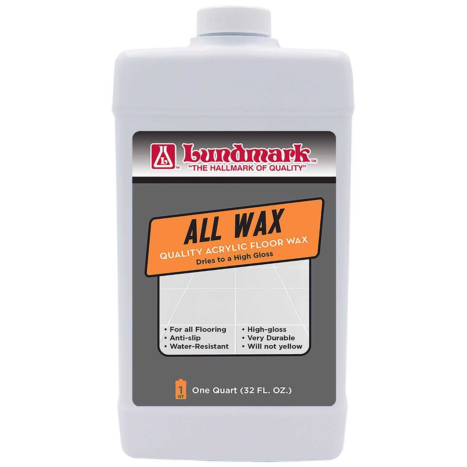 Lundmark All-Wax Floor Wax 1 gal - Zenithce