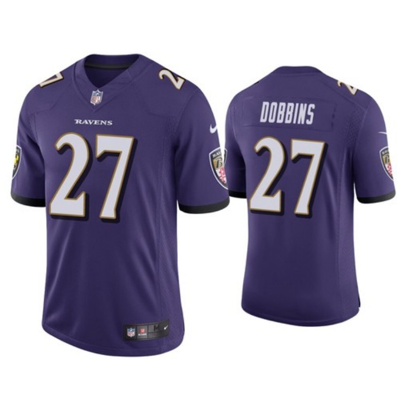 Baltimore Ravens #27 J.K. Dobbins Purple Limited Jersey - Zenithce