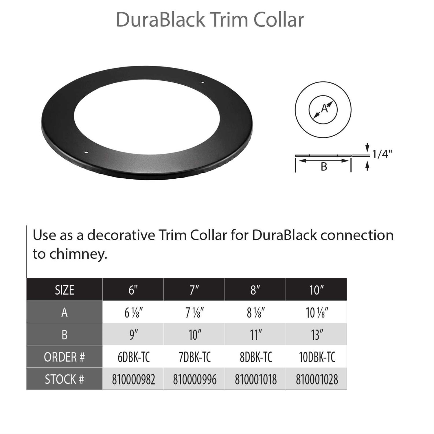 DuraVent 10 DuraChimney II 48 Length Chimney Pipe 10DCA-48 - Zenithce
