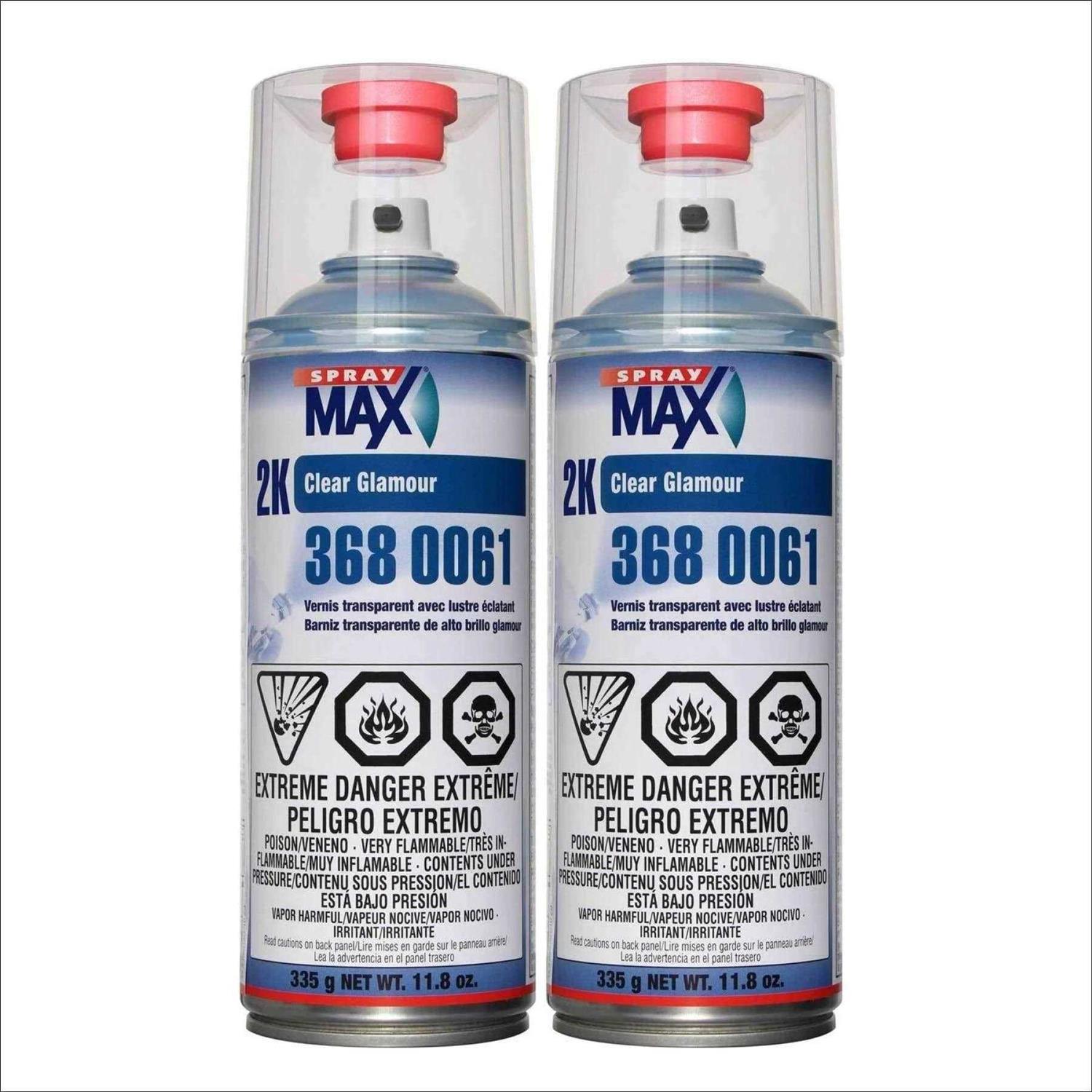 Spray Max 2K Glamour High Gloss Clear - Zenithce