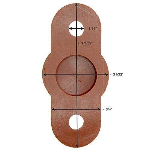 Positive Insulated Battery Power Junction Post Block 3/8 Lug X 16 Thread - Zenithce