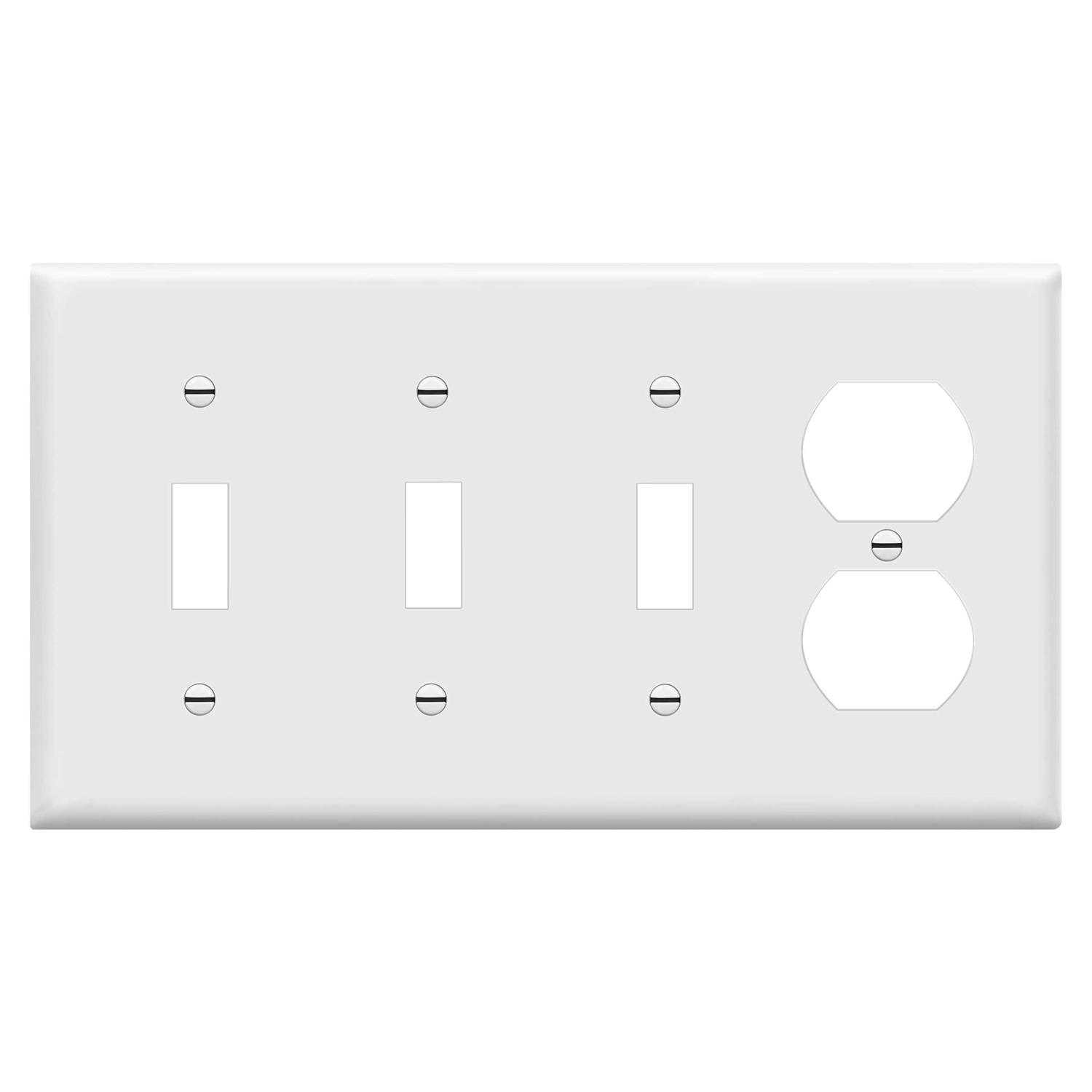 Enerlites 975501-C Screw Cap Floor Box Cover 4 Diameter - Zenithce
