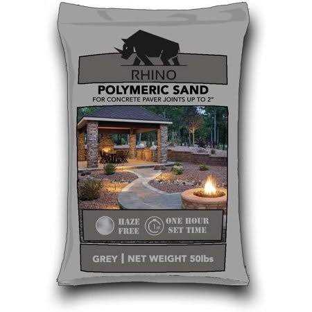 Rhino Power Bond Plus Polymeric Sand for Pavers and Stone Joints up to a Maximum of 2 inches - Zenithce