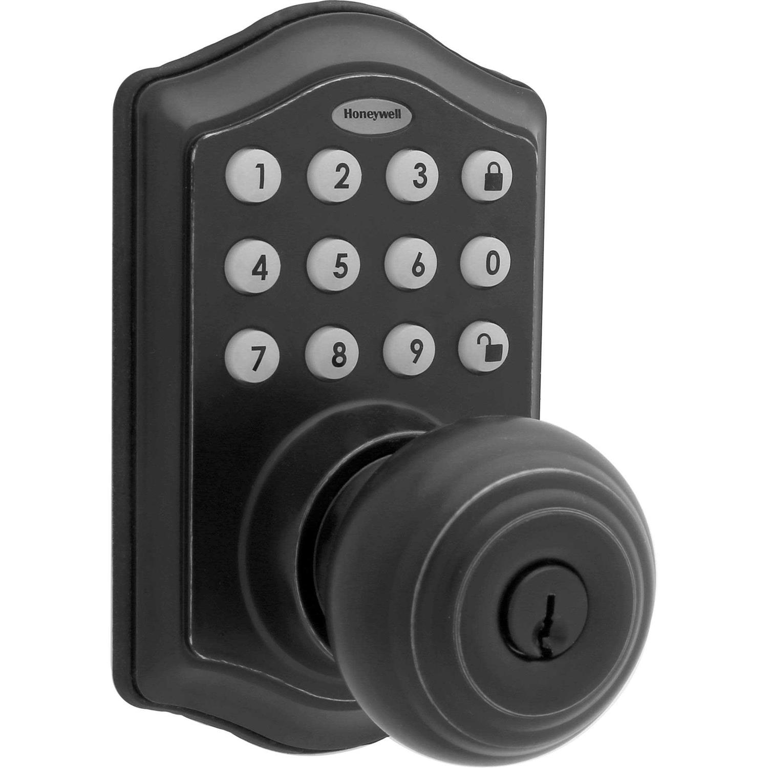 Honeywell Electronic Deadbolt Door Lock with Keypad 8712409 - Zenithce