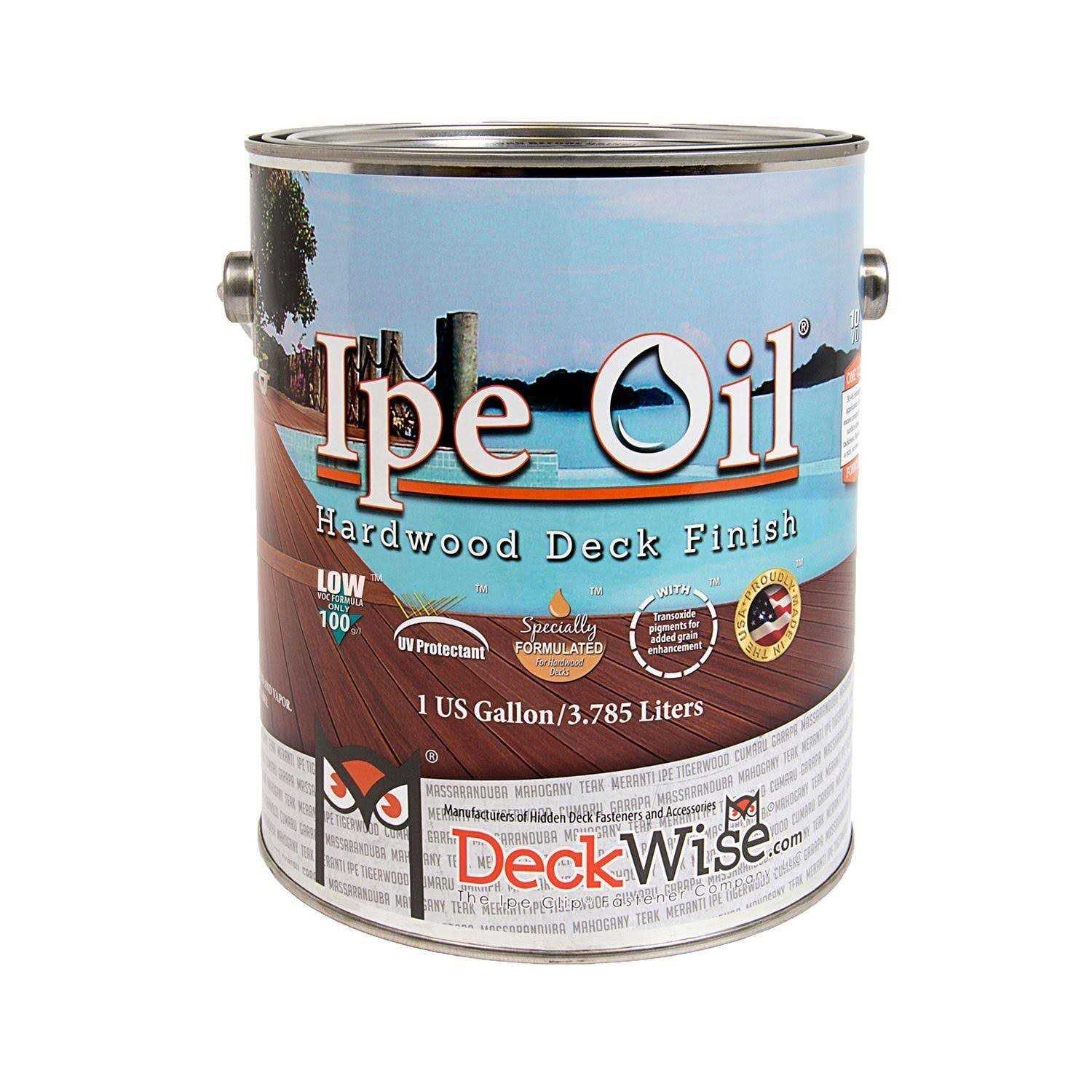 DeckWise Ipe Oil Hardwood Deck Finish - Zenithce