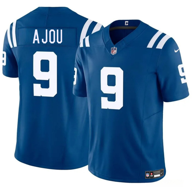 Indianapolis Colts #9 Ajou Ajou Blue 2025 F.U.S.E. Vapor Limited Stitched Jersey - Zenithce