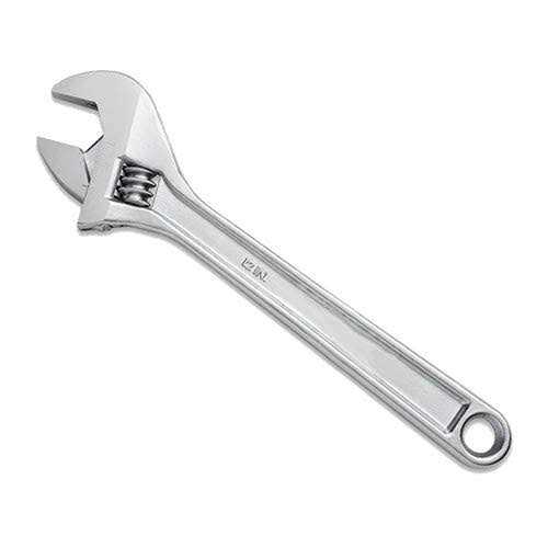 Edward Tools Adjustable Wrench Heavy Duty Drop Forged Steel Precision Milled Jaws for Maximum Gripping Power - Zenithce