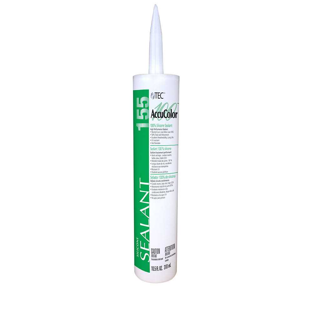 TEC AccuColor 100 100% Silicone Sealant - Zenithce
