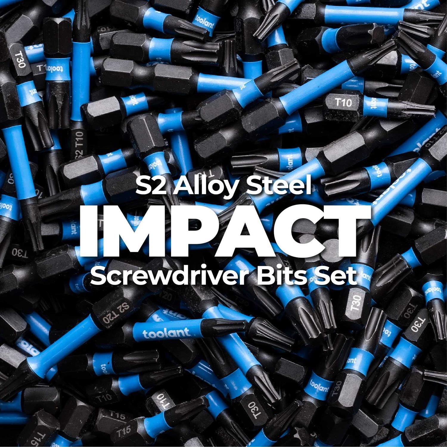 toolant Impact Hex Head Allen Wrench Drill Bits Set - Zenithce
