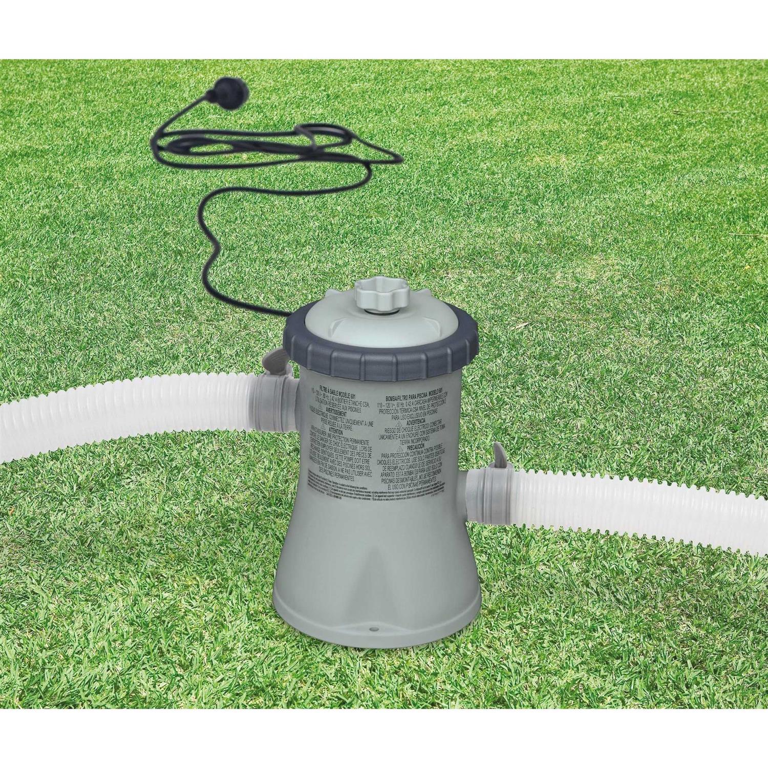 Intex 26679EG 2,150 GPH Krystal Clear Saltwater System and Sand Filter Pump - Zenithce