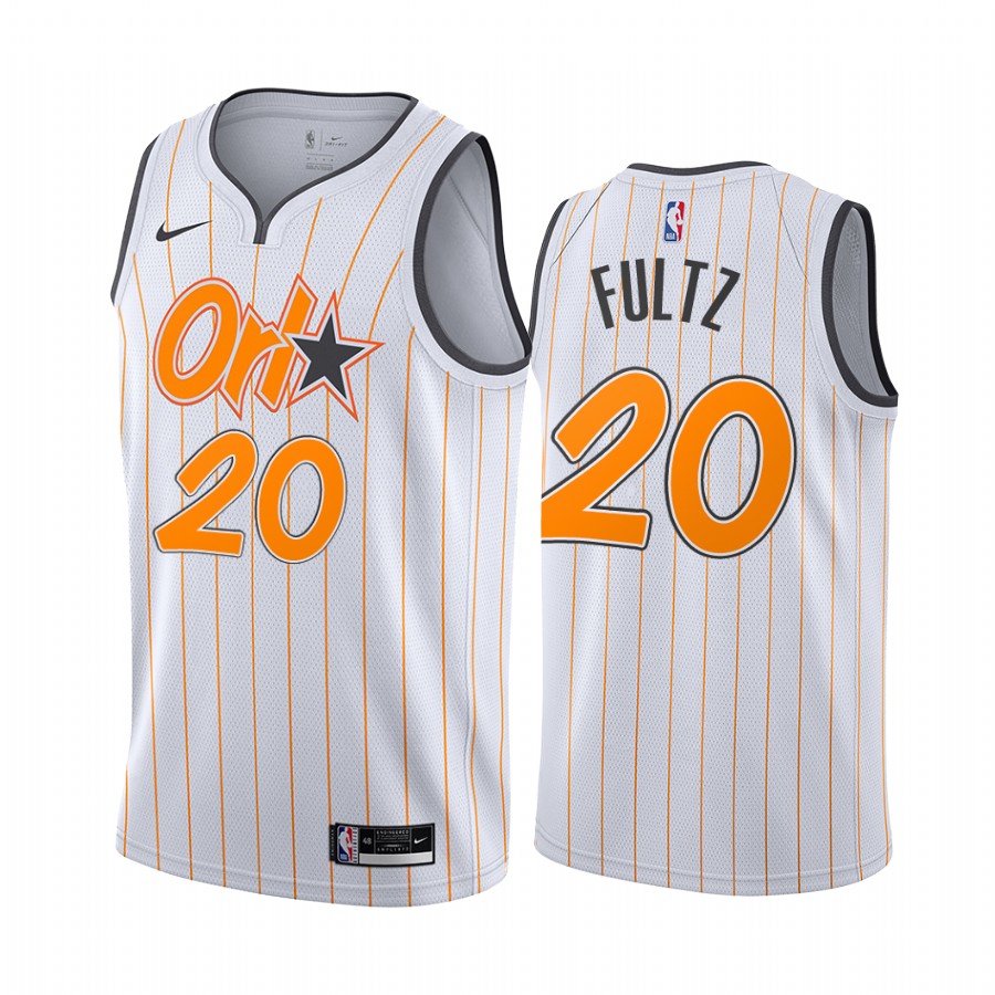 Magic #20 Markelle Fultz White Swingman 2020-21 City Edition Jersey - Zenithce