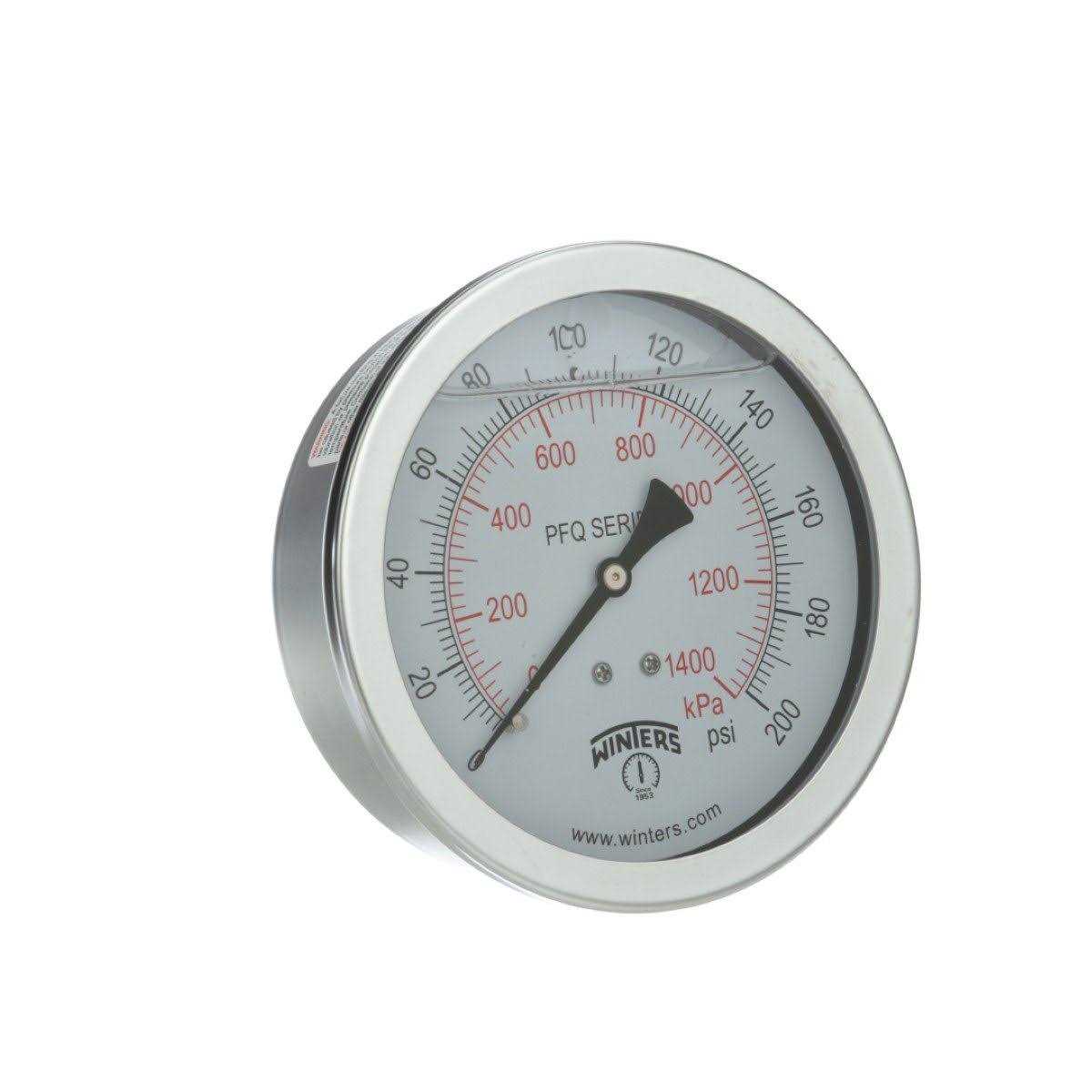 Winters Instruments TAS132 5 5AS Straight Thermometer with Thermowell - Zenithce