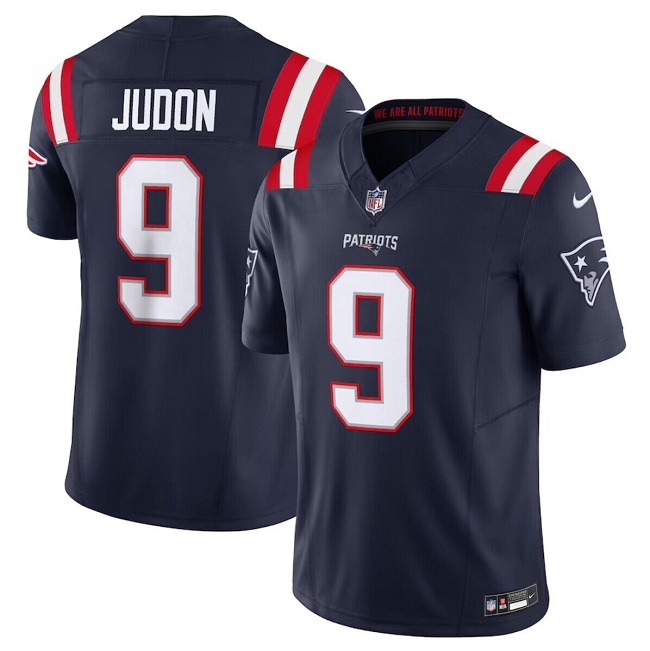 New England Patriots #9 Matthew Judon Navy 2023 F.U.S.E. Vapor Limited Stitched Jersey - Zenithce
